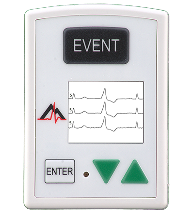 NorthEast Monitoring DR200/HE 14 day Holter and Event Recorder with green buttons